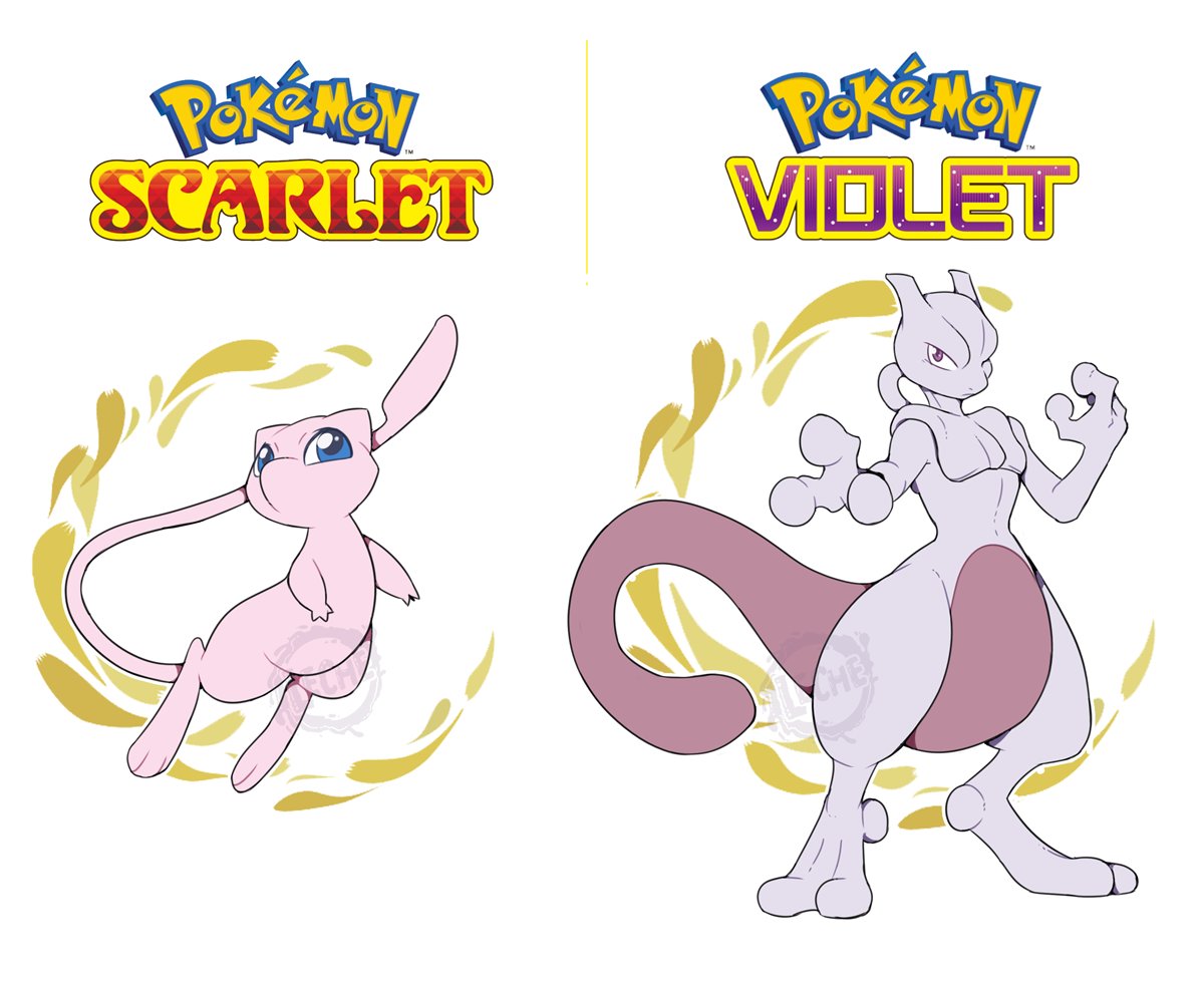 Pokemon Scarlet and Violet Mewtwo