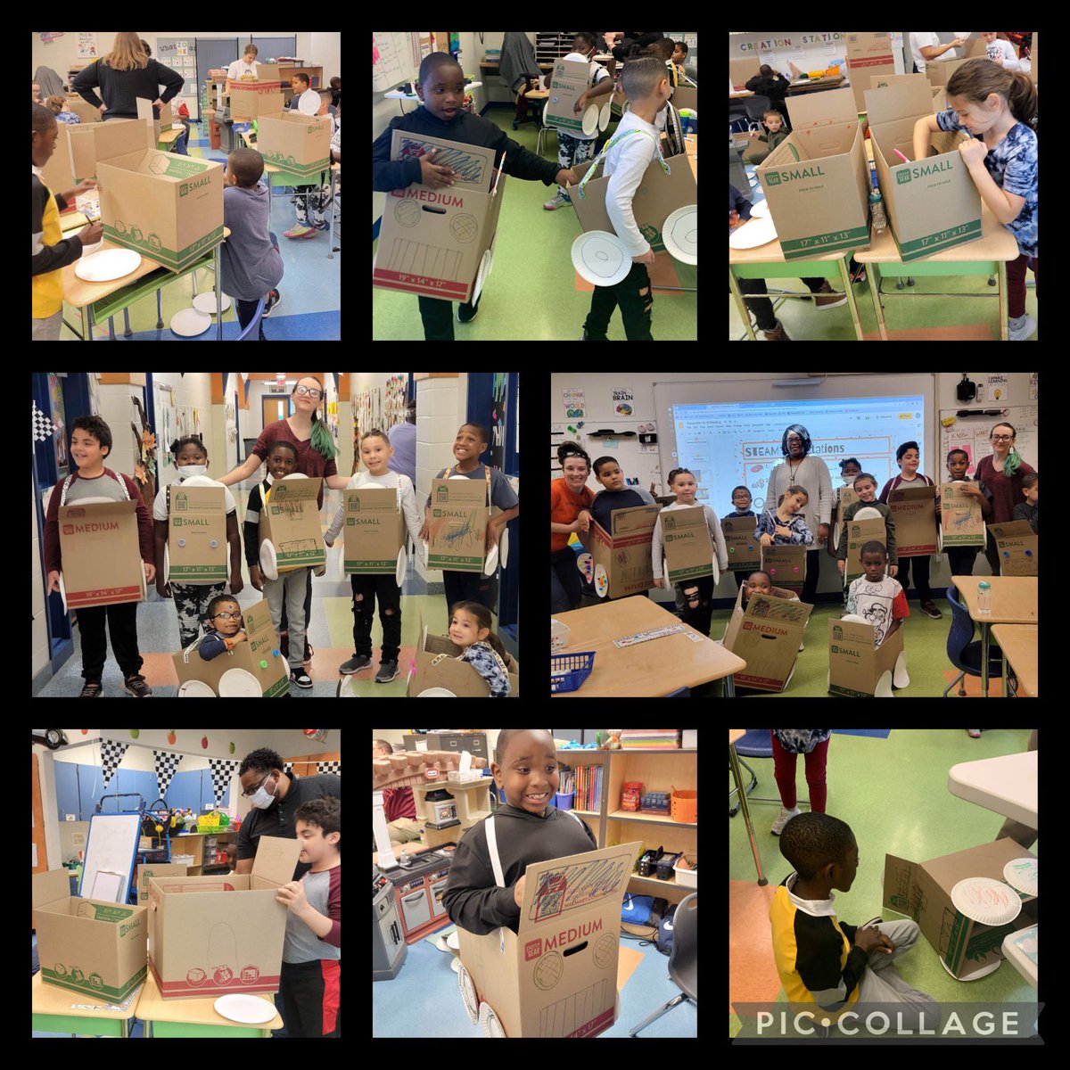 Lillian Mason (@mrsmasons_class) on Twitter photo Today @Ms_Shanfelter and I ended transportation week by making our own cars!! ๐ ๐ I love giving my students the chance to be creative. <a href="/HillpointHusky/">Hillpoint Elementary</a> <a href="/SPS_SpecialEd/">SPS_SpecialEducation</a> #BuildingtheBestSPS Today @Ms_Shanfelter and I ended transportation week by making our own cars!! ๐ ๐ I love giving my students the chance to be creative. <a href="/HillpointHusky/">Hillpoint Elementary</a> <a href="/SPS_SpecialEd/">SPS_SpecialEducation</a> #BuildingtheBestSPS