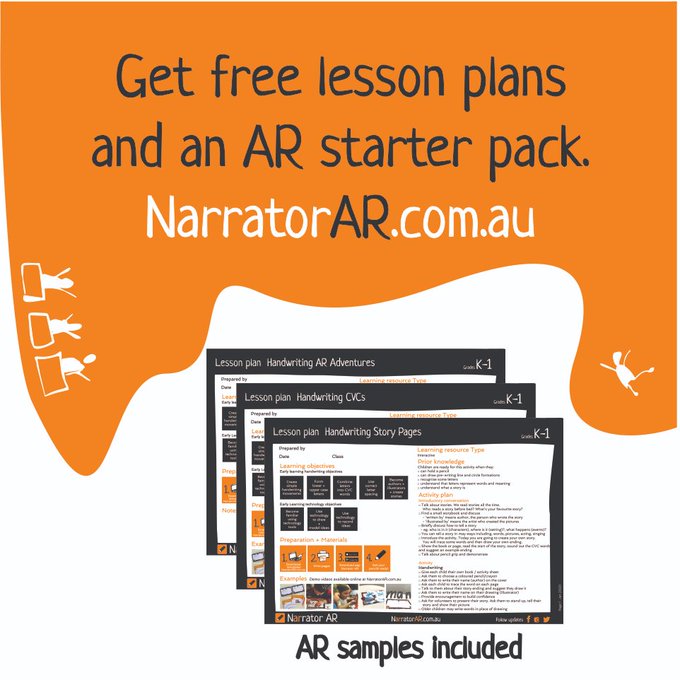 Narrator AR tweet media