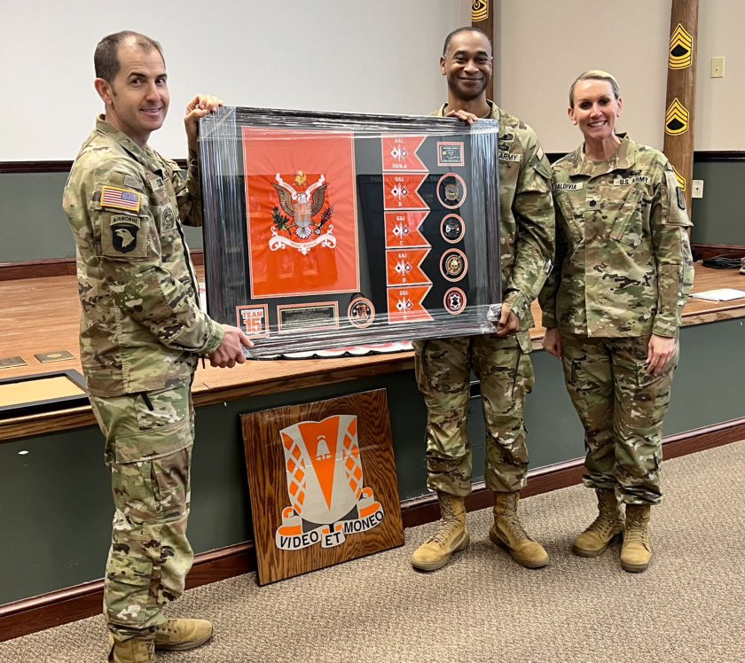 Today, the 551st Signal Battalion hosted a Farewell Luncheon, to say goodbye to CSM Curry “Patriot 7”. He has served at the CSM for the past 26+ months. His Change Of Responsibility will be on 2 December 2022 at 9 AM. #PeopleFirst #ThisIsMySquad #ArmyStrong