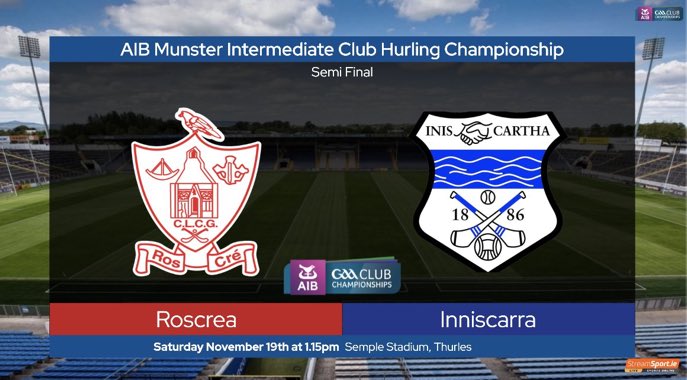 🇲🇨 Semi Final 🇲🇨

Best of luck to our Premier Intermediate panel and management in Saturday’s Munster Semi Final at 1 15pm in Semple Stadium.