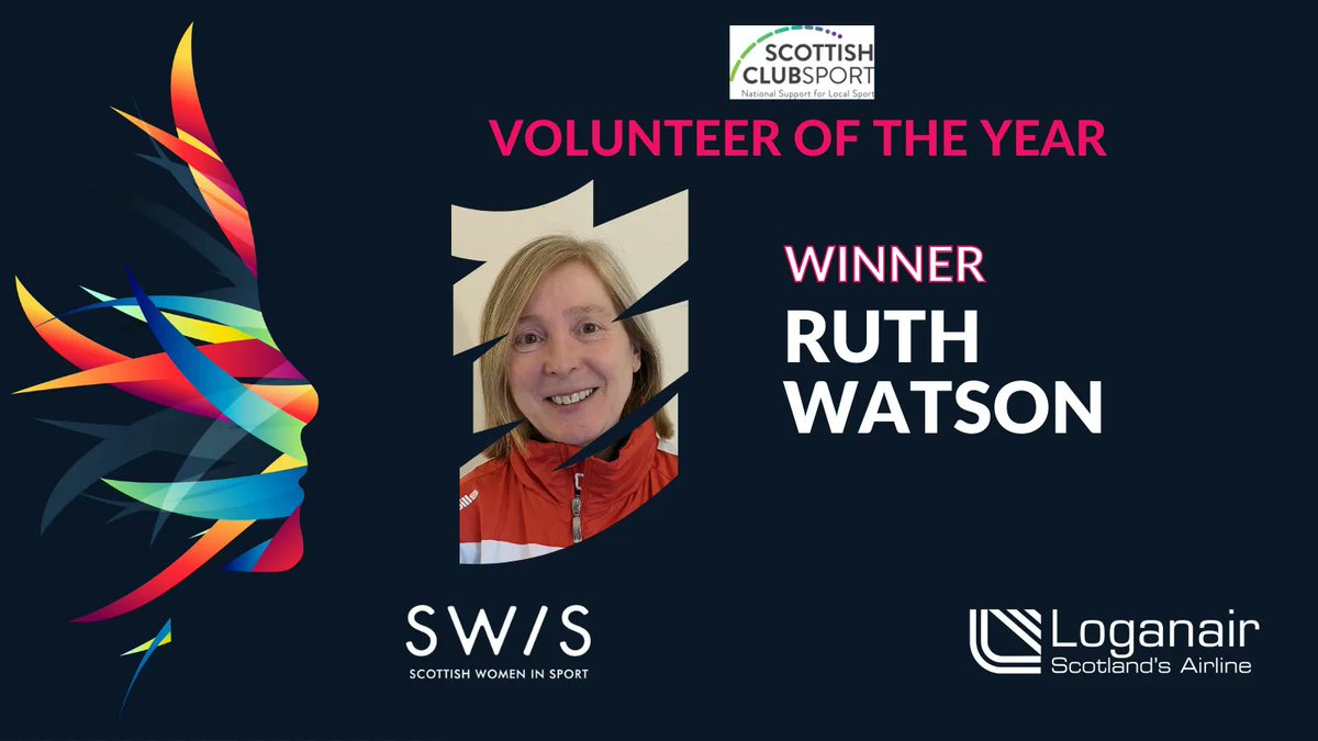 ScotWomenSport's tweet photo. 🌟 Our @ScotClubSport Volunteer of the Year Award goes to Ruth Watson! 🌟 

Ruth has been a frontrunner in ensuring inclusion of athletes with disabilities within her club @AberdeenAAC. #SWISAwards2022

@scotathletics @FlyLoganair @sportscotland https://t.co/jpZn9xzHEl
