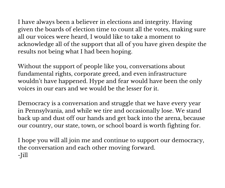 Jill For PA tweet media