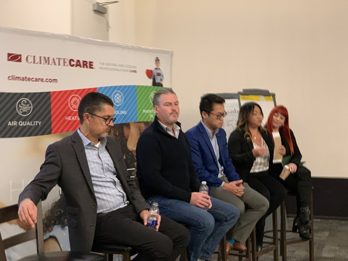 It was a pleasure presenting on <a href="/whatsinsideslc/">St. Lawrence College</a>’s partnership with ClimateCare on increasing access to apprenticeship training in the HVAC industry, and to serve on <a href="/victormhyman/">Victor Hyman</a>’s panel on workforce development for the sector. #skilledtrades #Apprenticeship