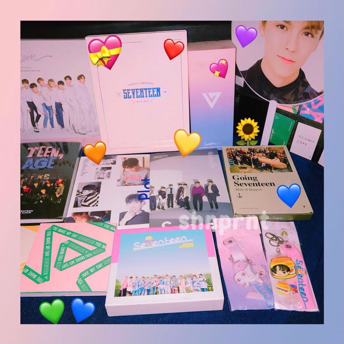shnprnt's tweet photo. 💗 WTS SEVENTEEN ALBUM ONLY 💗

•Dom Depok, Jawa Barat
•Bisa lewat apk oren
•Harga Rp 100.000/album (semua sama)
•Koleksi pribadi, no damage, masih bagus semua
•Take banyak dapet diskon
•DM me for ask anything^ https://t.co/vzHTkJR7si