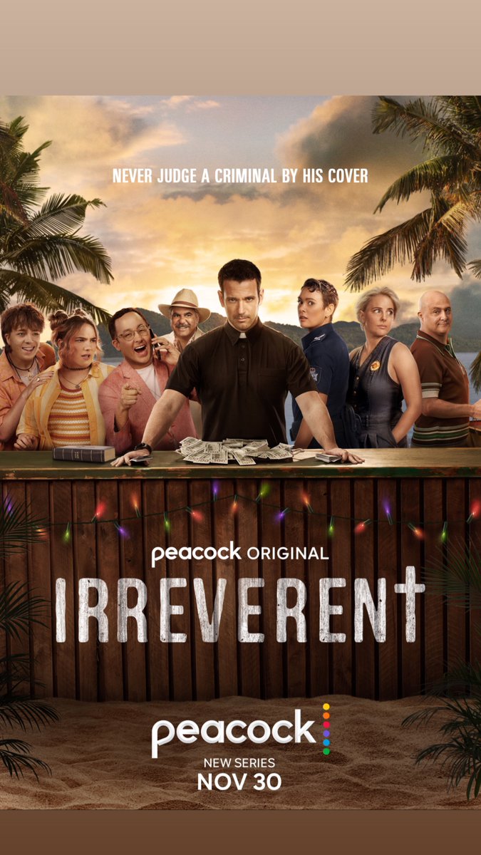 Well this was an interview about my new show Irreverent that is premiering November 30th.

I love everyone over at Med but there are no plans for Connor to return.

Tune in to Peacock November 30th to watch Irreverent!