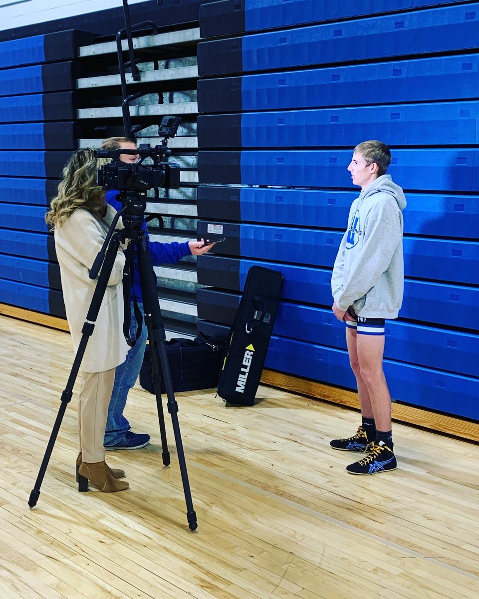 WINTER SPORTS MEDIA DAY🔵✔️⚫️!!! Thank you to @nebraskaportraits <a href="/knopnews2/">KNOP News 2</a> and <a href="/nptelegraph/">The North Platte Telegraph</a> for coming out and being a part of the 2022 Hershey Panther Media Day!!! Looking forward to these teams taking the court/mat here in the next two weeks!!! #IMPACT #PANTHERMOJO