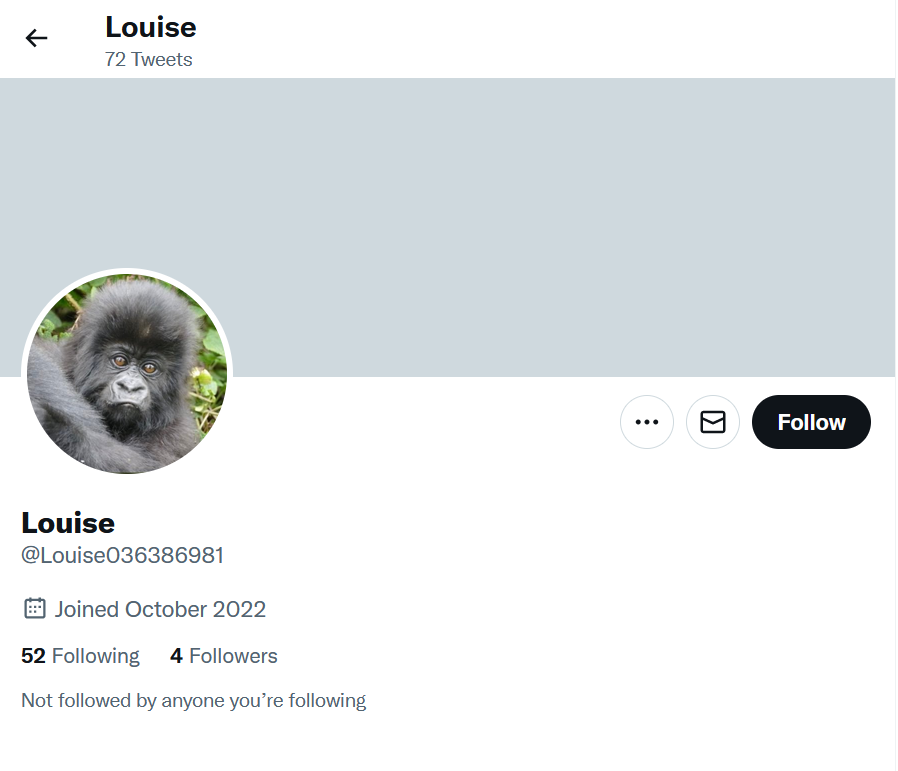 AltUserDatabase's tweet photo. ⚠️ ALT account ALERT ⚠️
#Louise036386981
is
#_Natalie20452364 #_Natalie

🚩 FOE, FLYING MONKEY (survivor troll) 🚩

Engage with CAUTION, MH issues, just BLOCK

❌ unfounded allegations, doesnt read properly ❌

Created: 2022-10-28, 10:13 (22 days ago)

https://t.co/tl5dTFJNjW https://t.co/c7CIKMsJPl