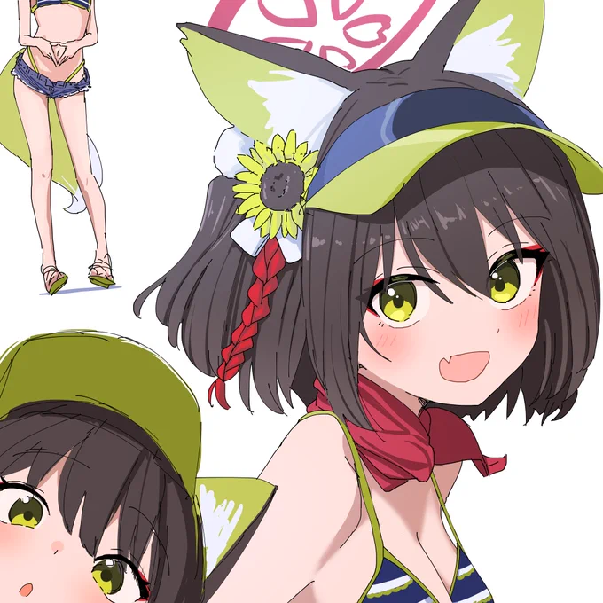 実は顔がめっちゃ良い #ブルアカ #久田イズナ 