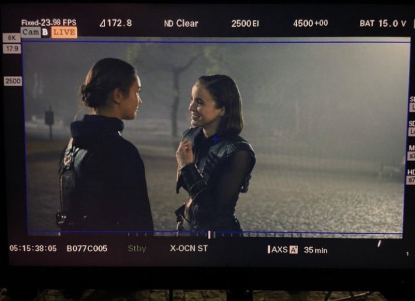 leaveariel's tweet photo. i need some behind the scenes content from season 2 so bad #WarriorNun #WarriorNunS2 https://t.co/zmM5EaVu20