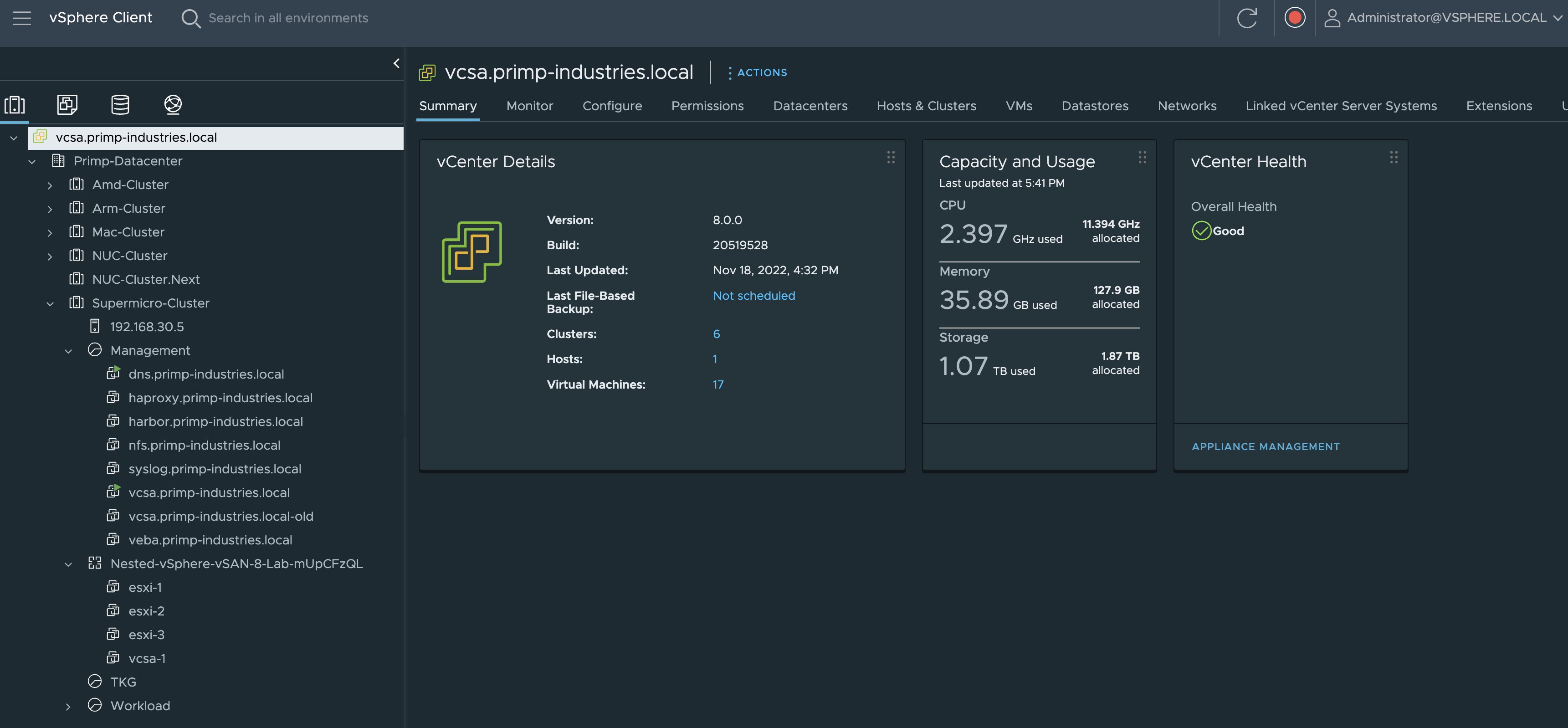 William Lam (lamwvmst.io) on Twitter "just successfully upgraded