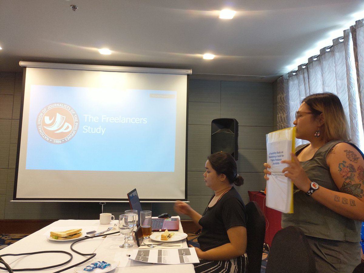 NUJP is launching the study on the situation of freelancers in PH media. Researcher Maro Enriquez shares the findings.
