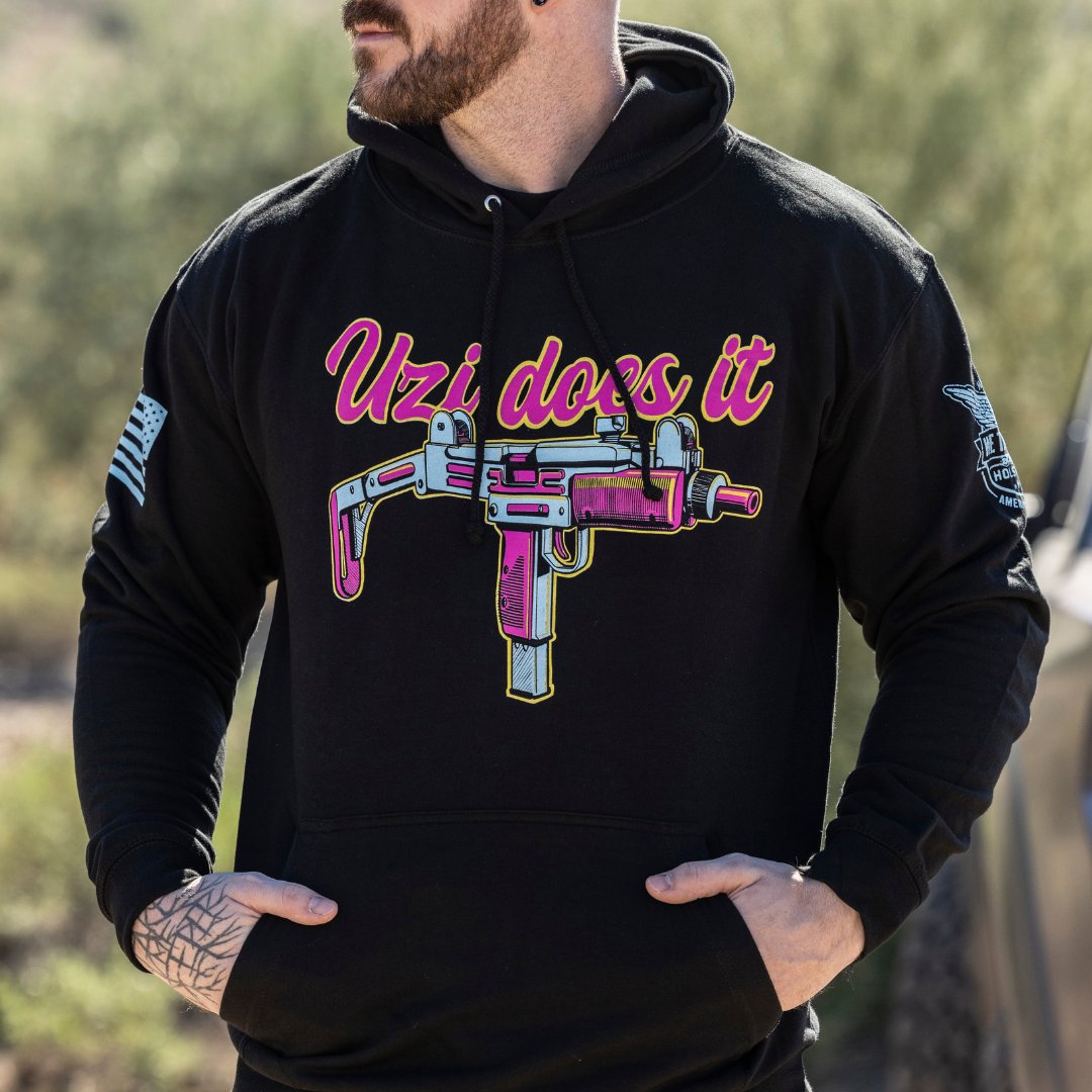 Wethepeoplehols's tweet photo. Wishing you all a killer weekend that's nice and Uzi!😎
https://t.co/N0ufTtkIdu
Don't miss out on the latest drops from We the People Holsters and keep that wardrobe fresh!⤴️
#guntee #gunshirt #uzi #iwiuzi #hoodie https://t.co/f1XpcyGEeA