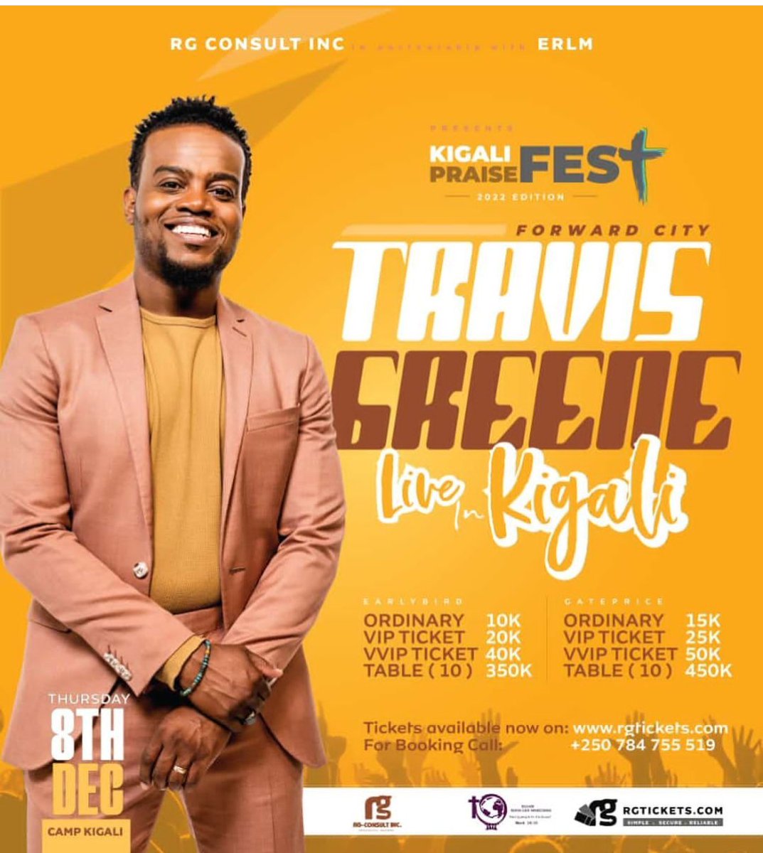 artsglo's tweet photo. #LoadingEvent
@kigalipraisefest featuring @TravisGreeneTV
Tickets; @RgTickets
@Rgconsultinc
#Rwanda #RwOT https://t.co/xKEQ9PqVYc