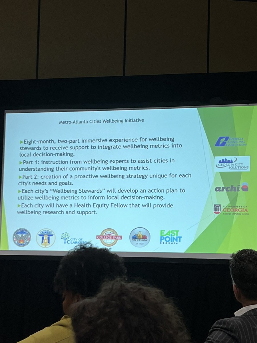 gacities's tweet photo. Director of Special Initiatives Brian Wallace from GMA and Georgia City Solutions provided insights on the National League of Cities panel, Making Cities Work for Everyone: Equity-Focused Approaches to Improve Well-being in Cities. #CitySummitKC #NLCCS https://t.co/huH4wipdnB