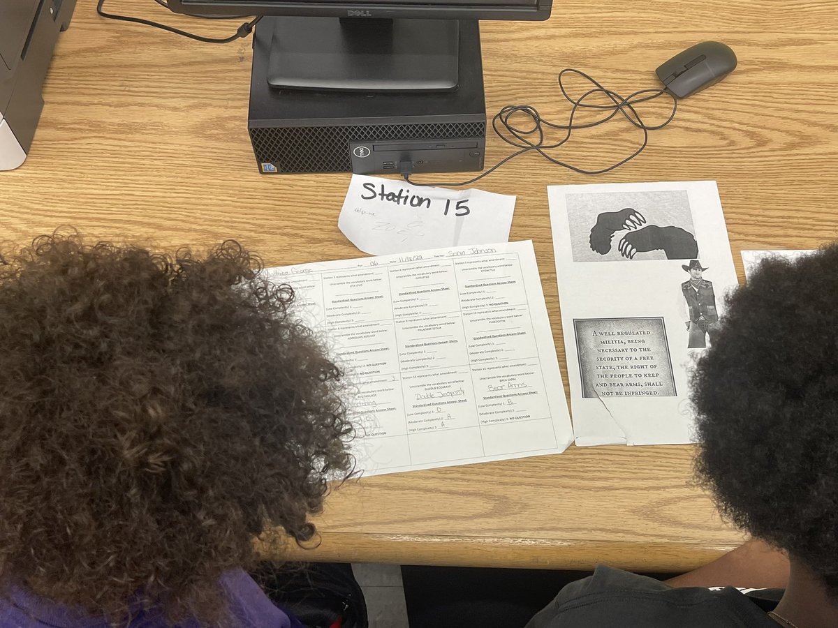 Reginald McKelvin, Ed.S (@lsms_ap) on Twitter photo Thank you to the amazing Civics team <a href="/CmsDelray/">Carver Middle Delray</a> for inviting me to host their Flashback Friday! Students completed a gallery walk on the Bill of Rights that included identifying amendments through images & visuals, answering DOK 1/2/3 questions, and reviewing content vocabulary! Thank you to the amazing Civics team <a href="/CmsDelray/">Carver Middle Delray</a> for inviting me to host their Flashback Friday! Students completed a gallery walk on the Bill of Rights that included identifying amendments through images & visuals, answering DOK 1/2/3 questions, and reviewing content vocabulary!