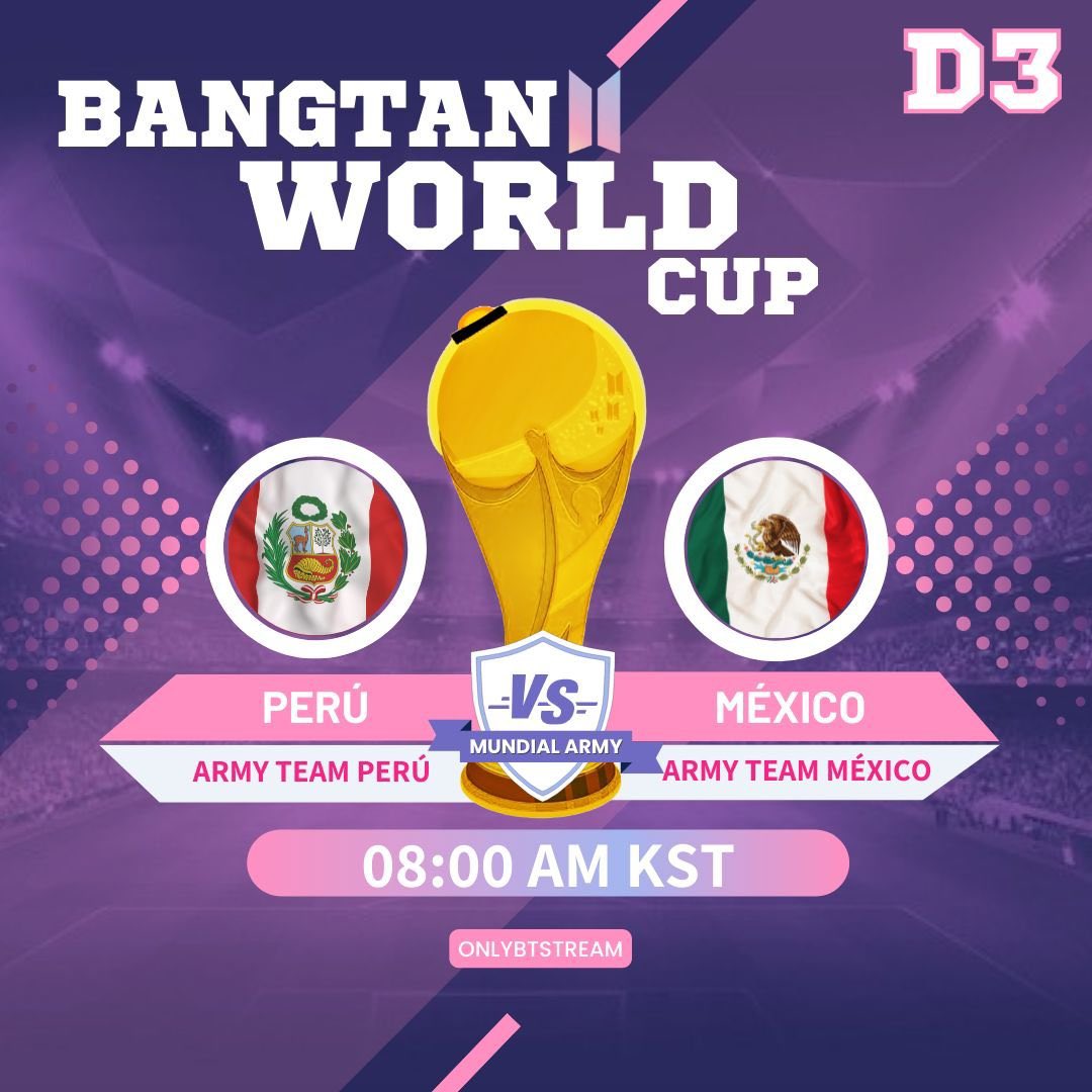 mxcharts's tweet photo. ⚽️ COMENZAMOS ⚽️ 

México 🇲🇽 vs Perú 🇵🇪

PALABRAS CLAVE 
▫️ ARMY TEAM MEXICO 
🔑 BANGTAN WORLD CUP 

Playlist: https://t.co/dviJnOzbFC https://t.co/nKgGkQqoC4
