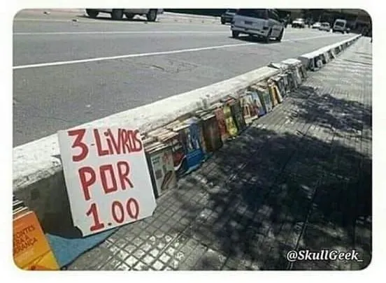 911Literatura's tweet image. as minhas expectativas para a black friday: