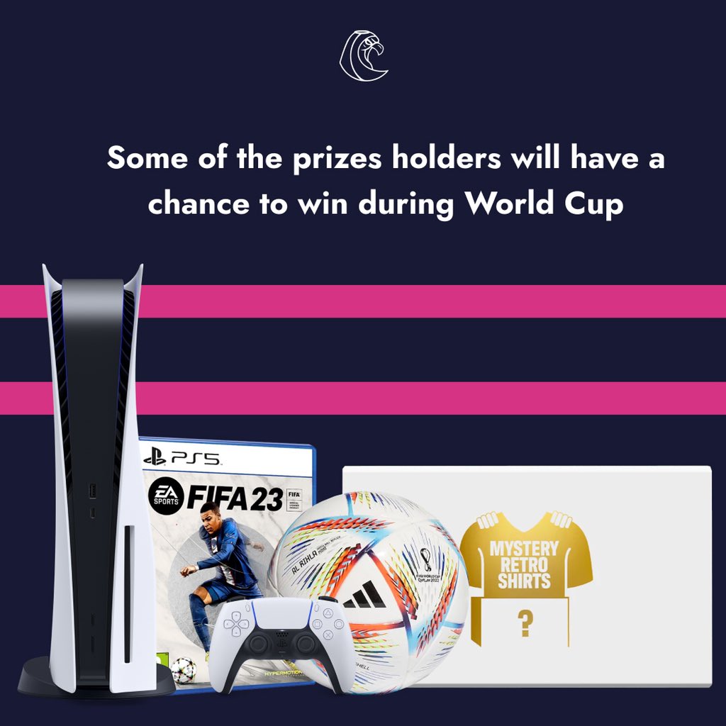 FalconClubNFT's tweet photo. Surprise, surprise! 👀

Holding our nfts gets you a chance to win some cool prizes 🎁

This is just the tip of the iceberg.. https://t.co/dhrRrR3jhQ