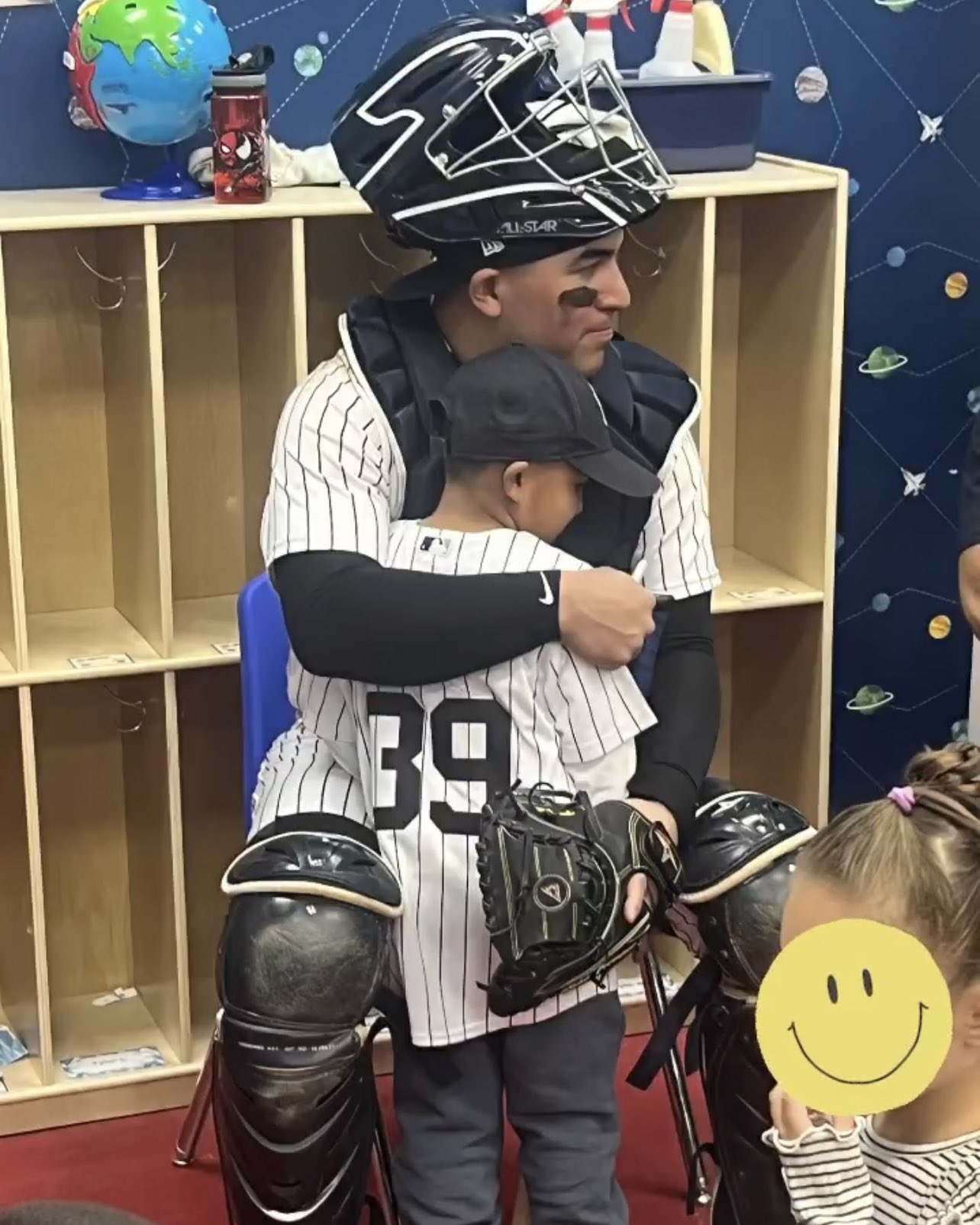 Talkin' Yanks on X: Jose Trevino showed up at his son's school