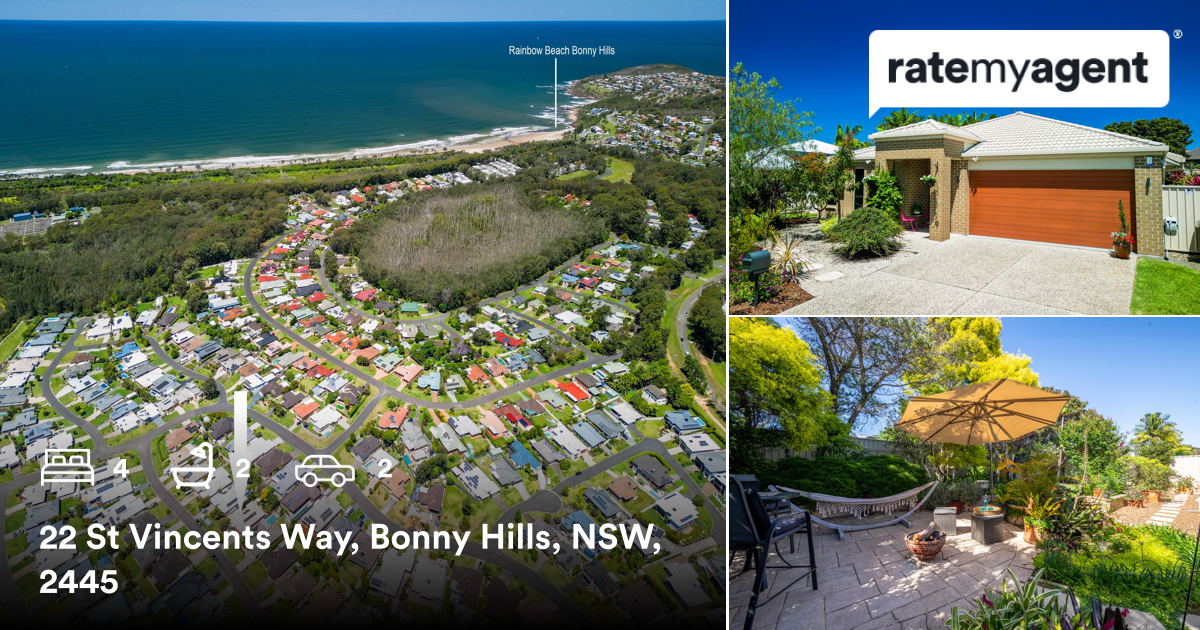Belle2444's tweet photo. 🛌 4 🛀 2 🚘 2
📍 22 St Vincents Way, Bonny Hills, NSW, 2445

Our agent’s latest listing on #RateMyAgent
https://t.co/N5DOz29dXZ

...
#ratemyagent #realestate #Belle_Property_Port_Macquarie https://t.co/FdoI9geg5L