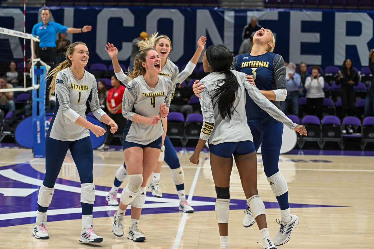 GoMocsVB's tweet photo. Special day. But we're not satisfied yet! 💪 

📸 @SoConSports x #GoMocs https://t.co/mWSvRnrL45
