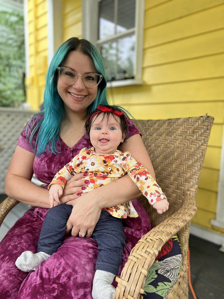 My best friend is 12 weeks old and hasn’t graced my Twitter feed. Matilda Leilani Perlmutter was born August 24 at 4:34am and is the most perfect person.