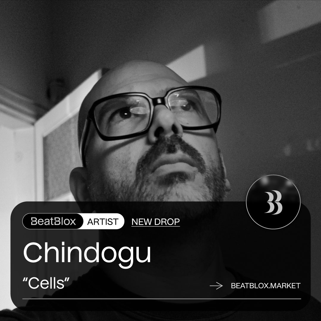 📀 #newdrop 

Onboarding 🔸 Chindogu 🔸

▫️ Track name "Cells"
▫️ 10 copies
▫️ beatblox.market/collection/cel…

🔽
