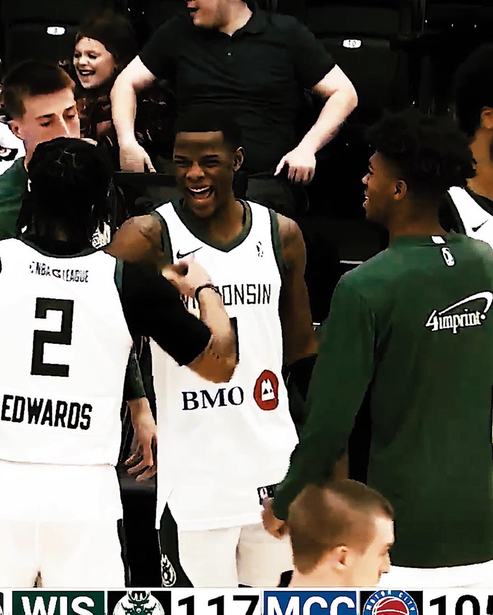 WisconsinHerd's tweet photo. Looks like @robedwardss2 heard your postgame interview Coach! 😂 https://t.co/siaJ42le1d