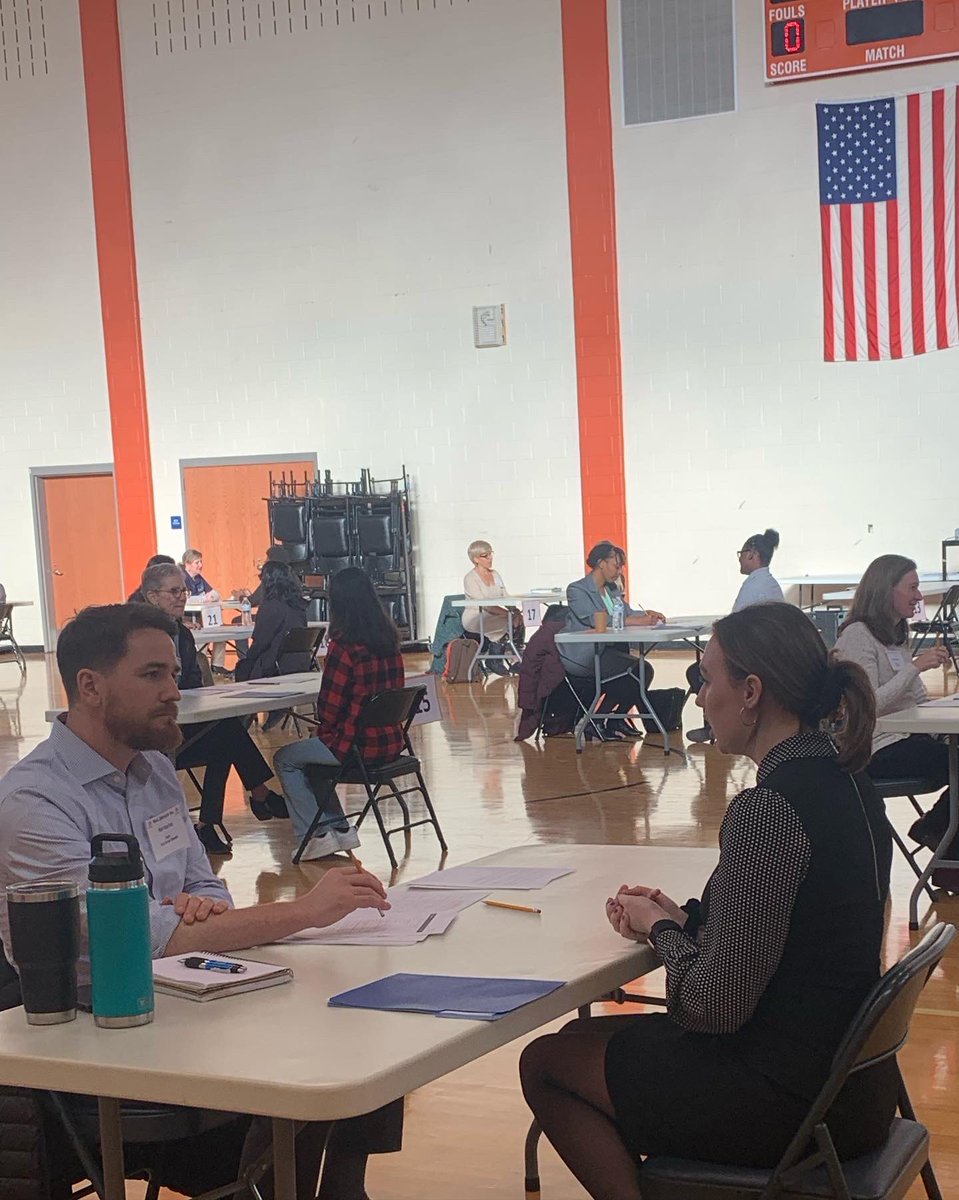 SoLee_AOLS's tweet photo. Academy students participated in mock interviews today with local community leaders and business professionals. What an amazing experience for the students!! https://t.co/uHVe2qHgnv