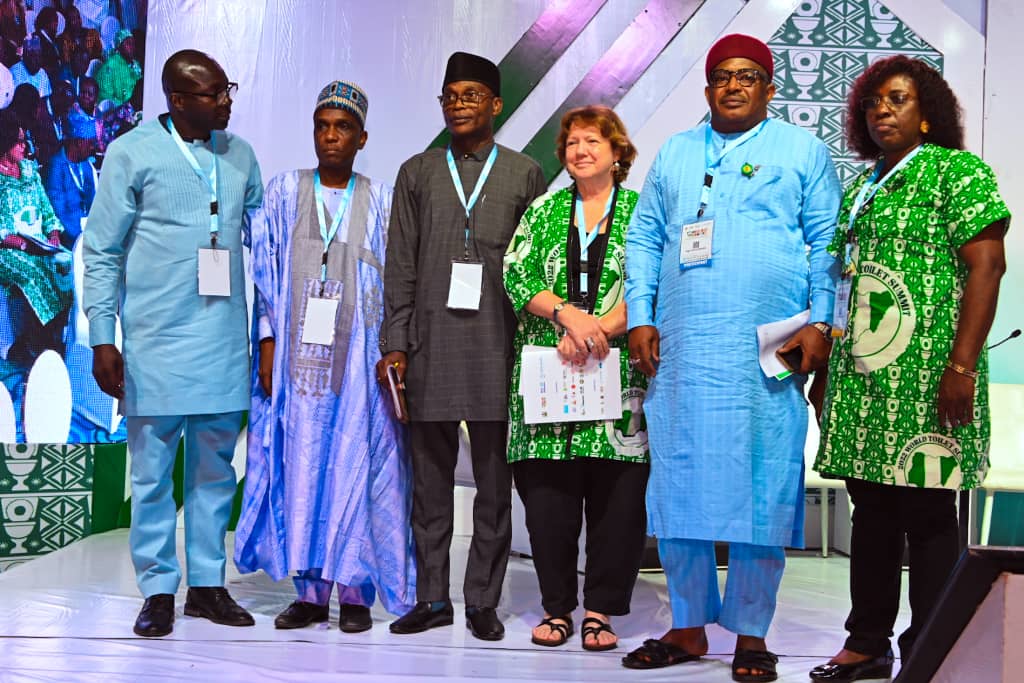 We took the conversations further  - on day One of the <a href="/satoilet/">World Toilet Summit</a> - Word Toilet Summit in Abuja.  I moderated a Session with panelist - <a href="/UNICEF_Nigeria/">UNICEF Nigeria</a> and others - Listened to Jigawa State and their journey to ODF.
