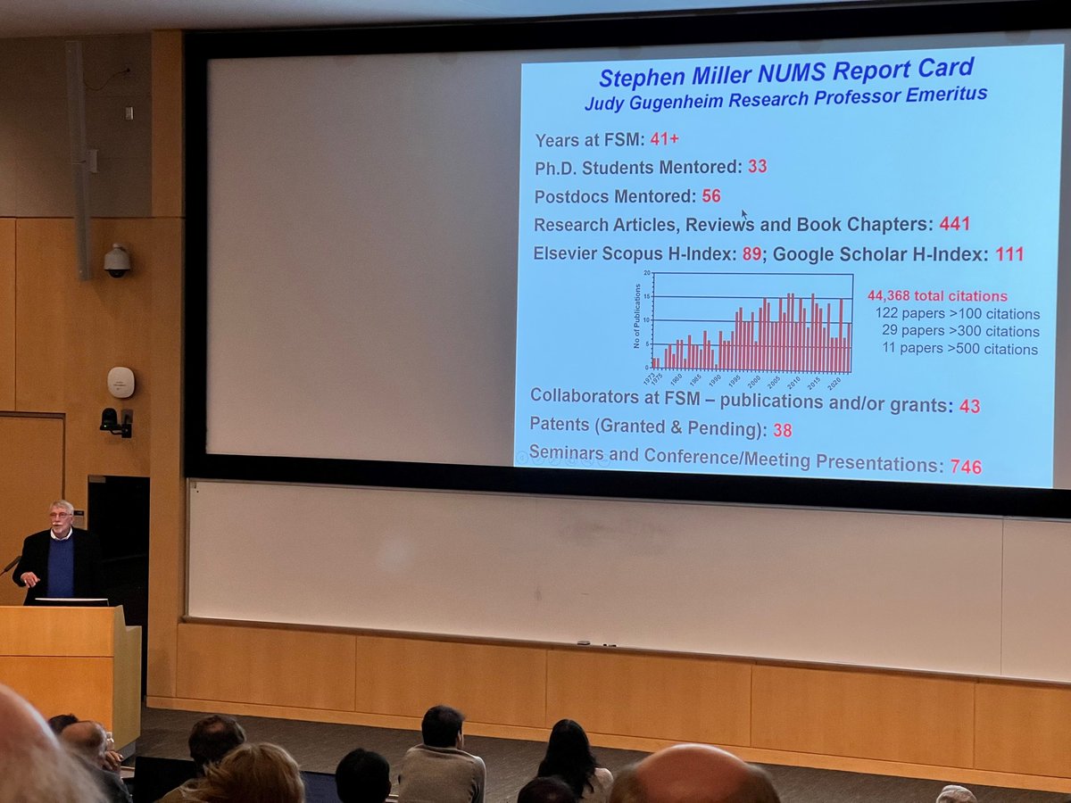 immunology_nu's tweet photo. Congrats Steve Miller, what an amazing career you have had @NUFeinbergMed! https://t.co/jjY6YQk80M