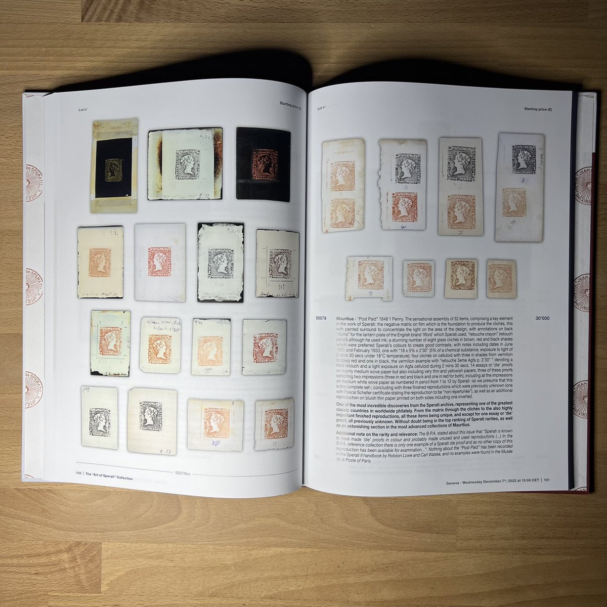 The catalog for the upcoming Sperati auction arrived today… And I just have to say it, David Feldman makes some of the best auction catalogs out there, they’re top notch 👏 
<a href="/DavidFe19812324/">David Feldman SA</a>