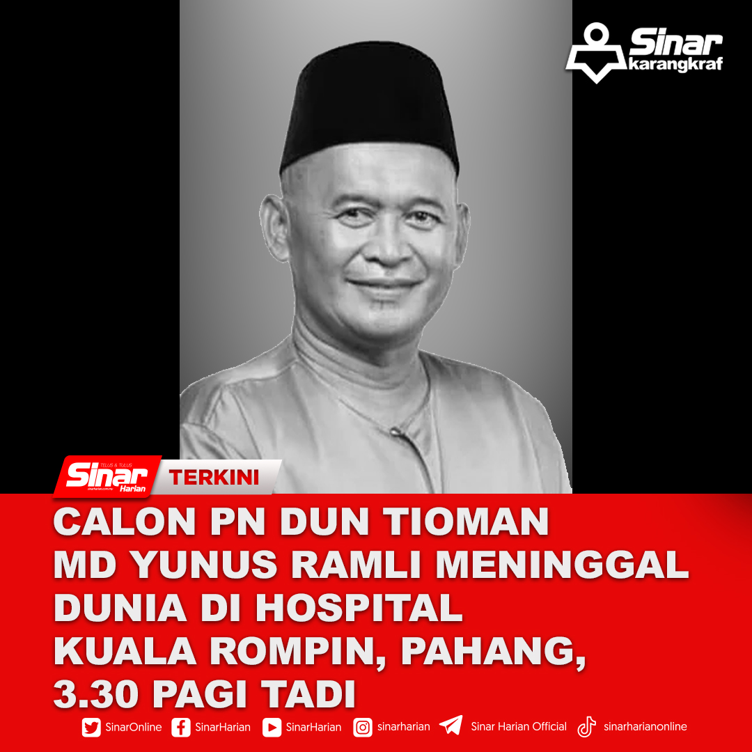 SinarOnline's tweet photo. Ikuti perkembangan terkini dalam dan luar negara hanya di Sinar Harian.

Berita lanjut klik pautan di IG Story atau layari https://t.co/f9EP4UAlde

#SinarHarian #SinarTerkini #SinarOnline #MalaysiaBerintergriti #PerkasakanSuaraMalaysia https://t.co/q6vKLGBGyQ