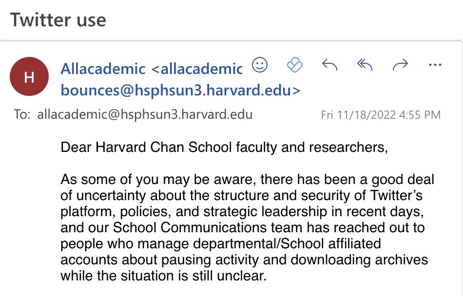You know it's getting real when university admin gets involved.