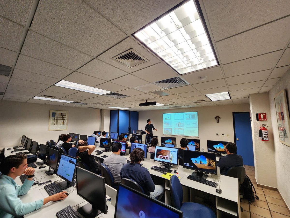 Alex_Grajedarq's tweet image. En la Universidad Panamericana, contando a los alumnos sobre Automatización de Procesos #BIM y Optimización con #programaciónVisual (#dynamoBIM) #python #designScript #GenerativeDesign
#ingeniería #arquitectura #realestate #revit