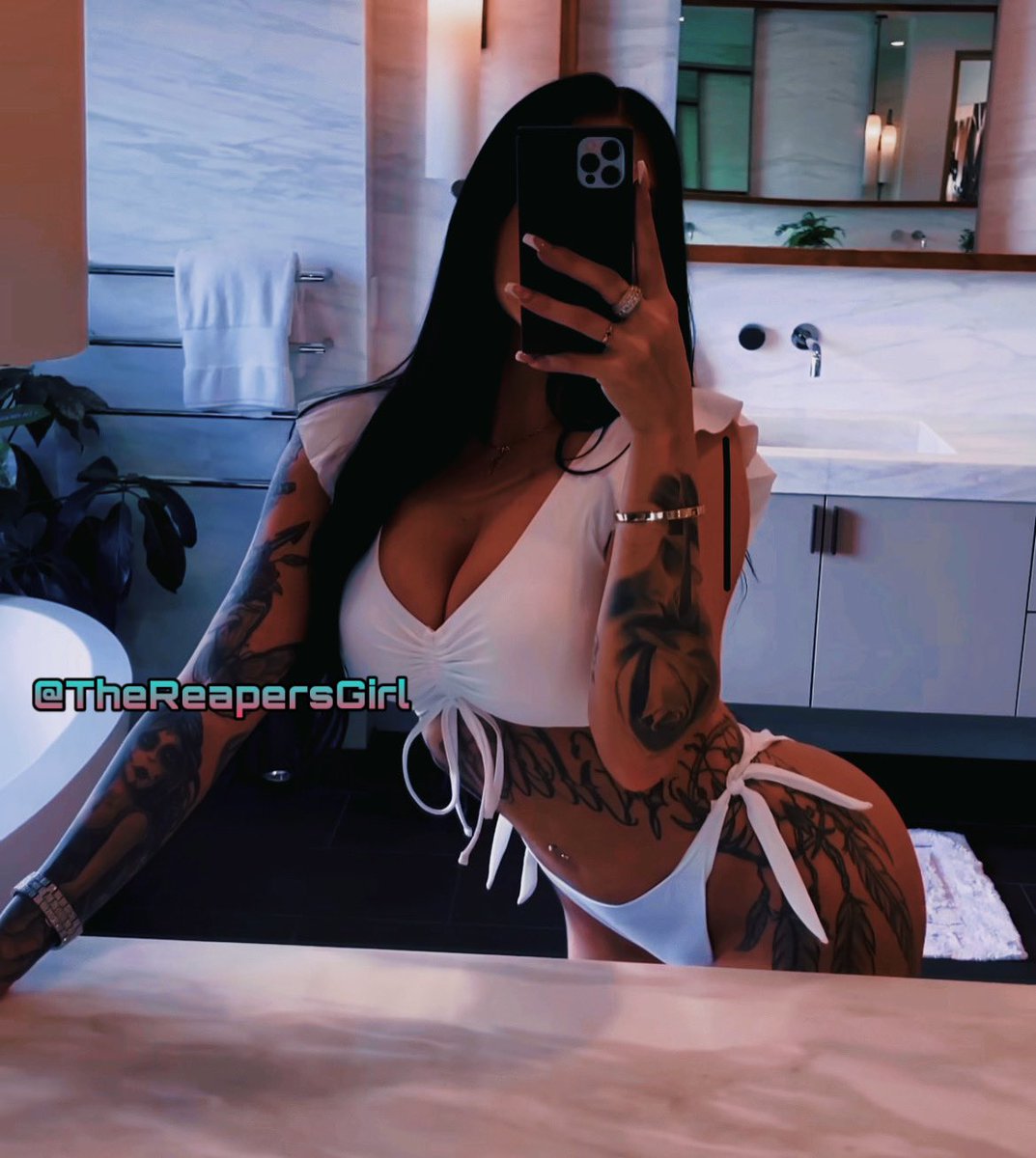 When your wife thinks it funny to tease and send you pics like this and the moment you say “You just wait until I get home” and she has no smart comment for you is the moment she think she in big trouble. 

(Photo is edit by my wife @THEREAPERSGIRL_ )