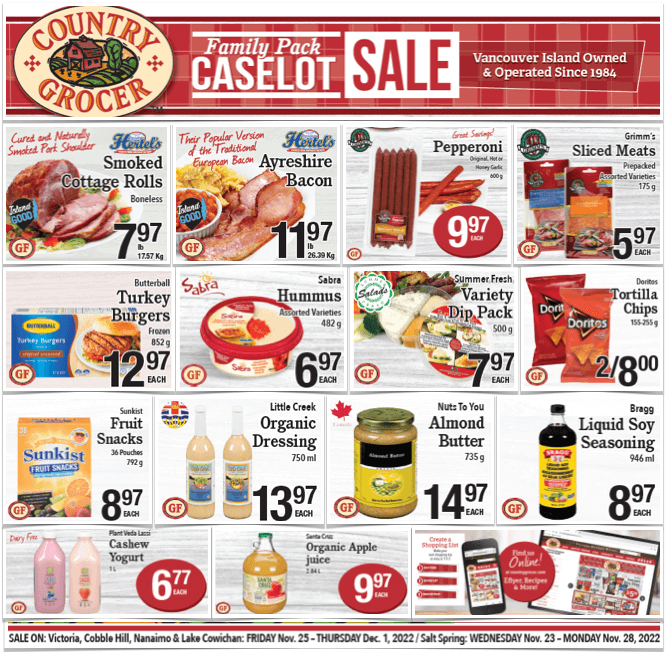 TheCeliacScene's tweet photo. ➡️ @CountryGrocer Caselot Sale is Back!
➡️ Our faves are on sale! SEE https://t.co/qpJF0MFOm0
➡️ @GrimmsFoods #HertelMeats #countrygrocer #yyj #glutenfree #dairyfree #soyfree #noaddedmsg #celiac #celiacsafe #yyj #vanisle #pepperoni #bacon https://t.co/JYobFBRbTk