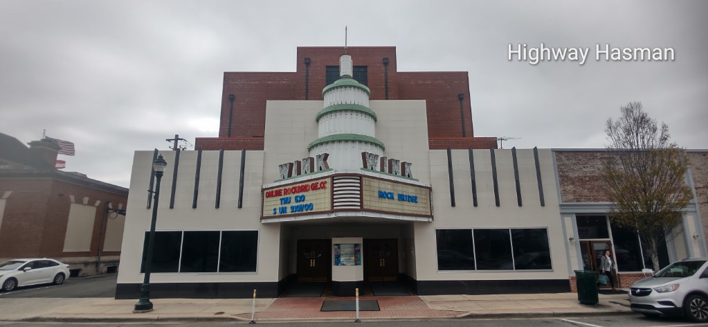 The beautiful Wink Theatre in Dalton, Georgia, is over 80 years old.

#Georgia 
#trip
#photography 
#historictheater