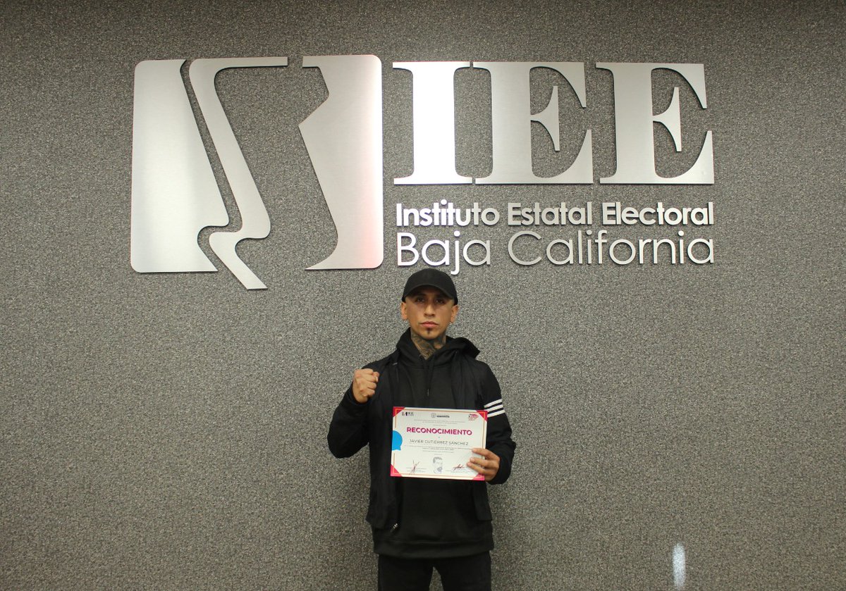 #IEEBC2022 El joven ensenadense, Javier Gutiérrez Sánchez, resultó ganador de la etapa estatal del primer concurso nacional de oratoria “Dr. Belisario Domínguez Palencia. Libres por la palabra libre”, organizado por el #IEEBC.