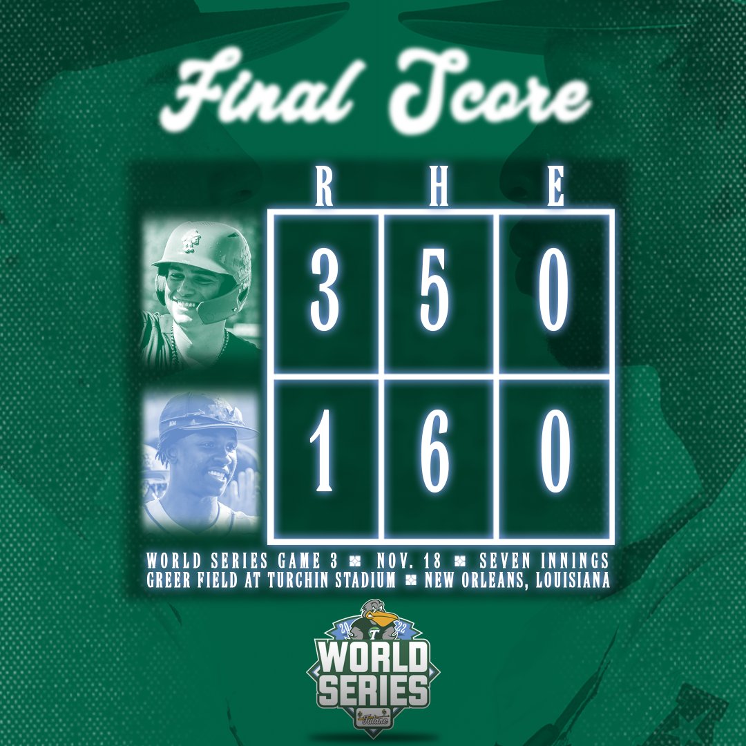 The rookie <a href="/colinreillyy15/">Colin Reilly</a> slams the door! 2-1 series lead for Team Simon!

#RollWave 🌊⚾️