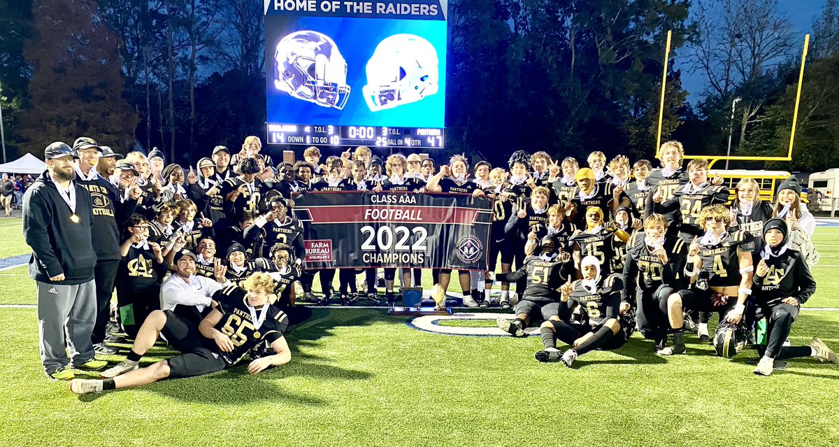 msais's tweet image. Congratulations to the Canton Academy Panthers, the Class 3A MAIS Football Champions.  They defeated the Central Holmes Christian School Trojans 47-14.