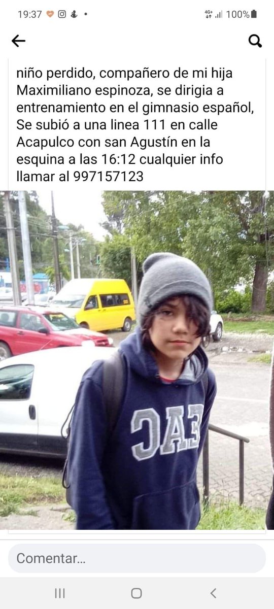 OsornoOficial's tweet photo. #AtencionOsorno
#MenorExtraviado
 
Si alguien lo ha visto, su nombre es Maximiliano Espinoza,  se extravió en horas de la tarde..Viste short negro con franjas blancas cualquier información  se le agradecería..porfavor🙏

Y RETENER Y DAR AVISO A CARABINEROS https://t.co/wSMq2HNg9d