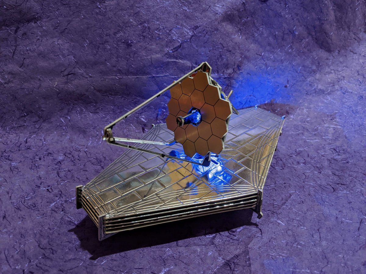 Today I've built the James Webb Space Telescope.

This involved some cursing and super glue in places where it shouldn't have been necessary, but I like to imagine that this rather closely represents the work day of a Nasa Engineer ;)