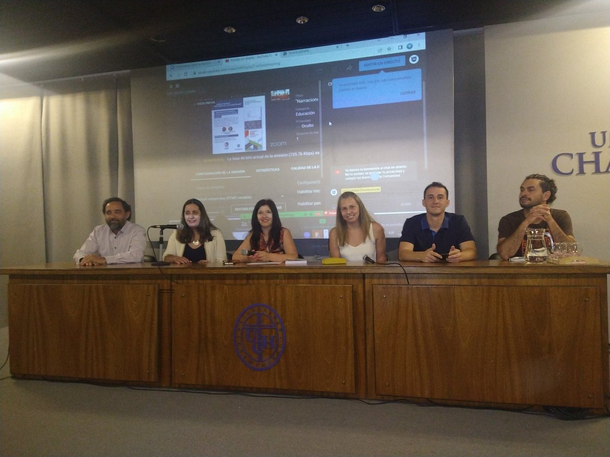 ElisaAracena's tweet photo. Damos Inicio a la presentación del libro "Tejiendo Historias. Una experiencia colectiva de narrativas de formación docente".@uchampagnat https://t.co/JhKPX6D99d