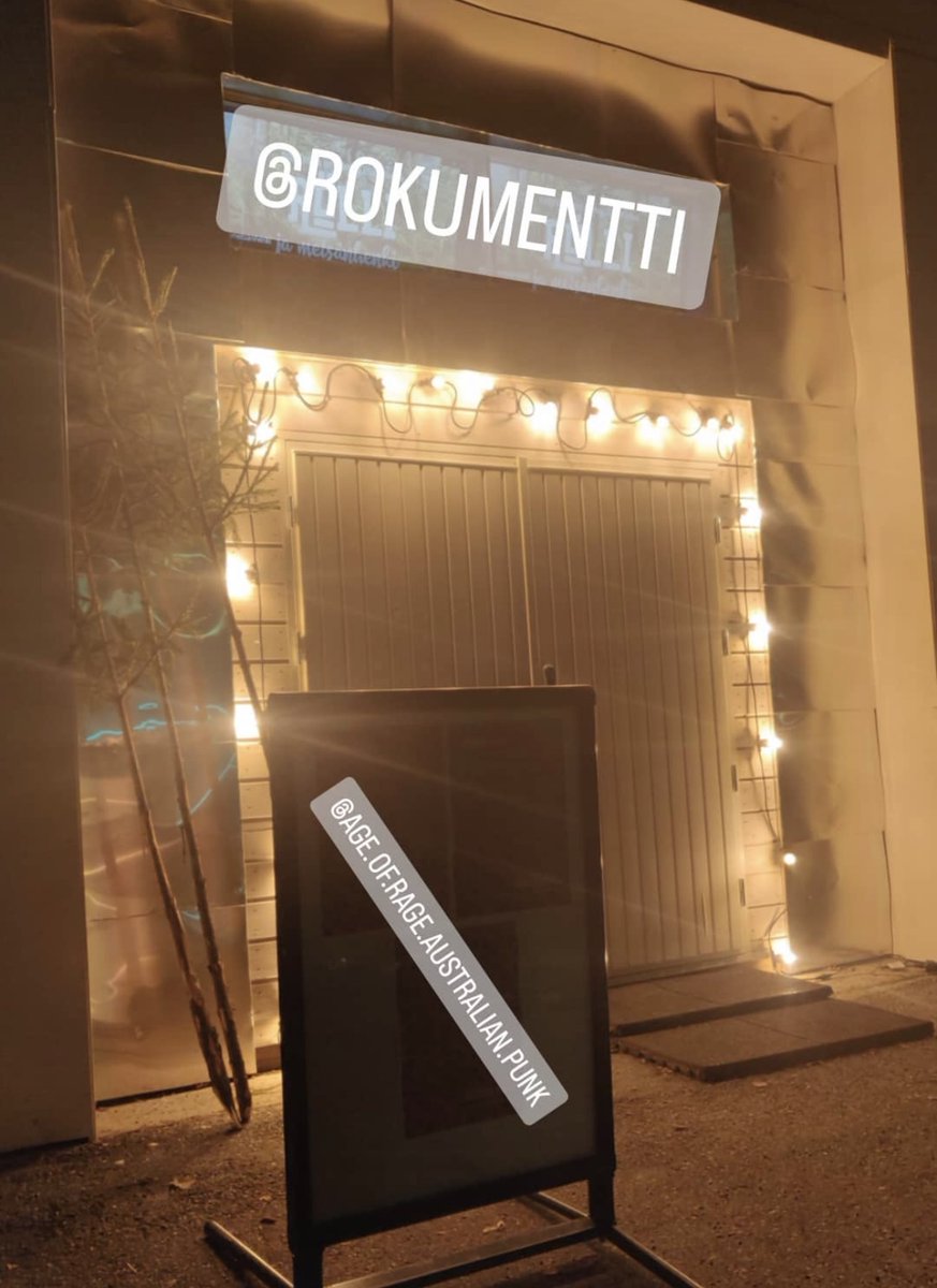 OzPunkFilm's tweet photo. #rokumentti2022 https://t.co/TeMKg4Mf8H