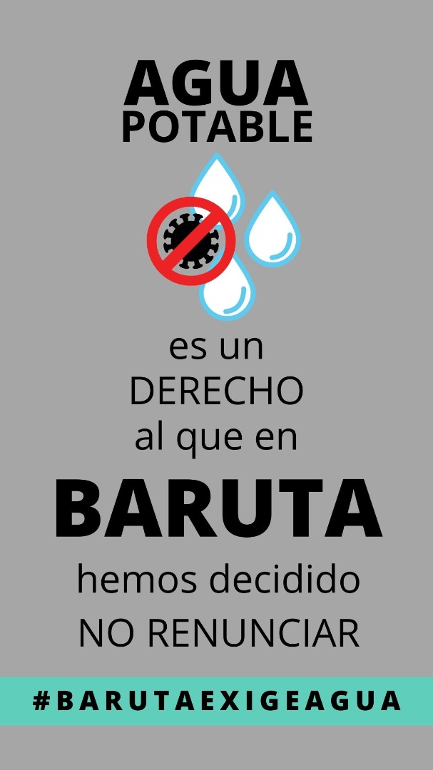 +350 mil baruteños cansados de amanecer sin agua. El #Agua es un Derecho Humano. 
<a href="/Hidrocapital2/">Hidrocapital</a> <a href="/Hidrocapital3/">@HidroCapital.</a> <a href="/DelcyRodriguezV/">Delcy Rodríguez</a> <a href="/RMarcoTorres/">Rodolfo Marco Torres</a> <a href="/HarolClemente/">Harol Clemente</a> <a href="/EvelynBVasquez/">Evelyn Vásquez</a> <a href="/MinAguasVen/">Ministerio del P.P. de Atención de las Aguas</a> @_VPSOPS <a href="/NestorLReverol/">Néstor Reverol</a> <a href="/HectoRodriguez/">Héctor Rodríguez C.</a> <a href="/AlcaldiaBaruta/">Alcaldía de Baruta</a>
#BarutaExigeAgua 
#Agua24x365