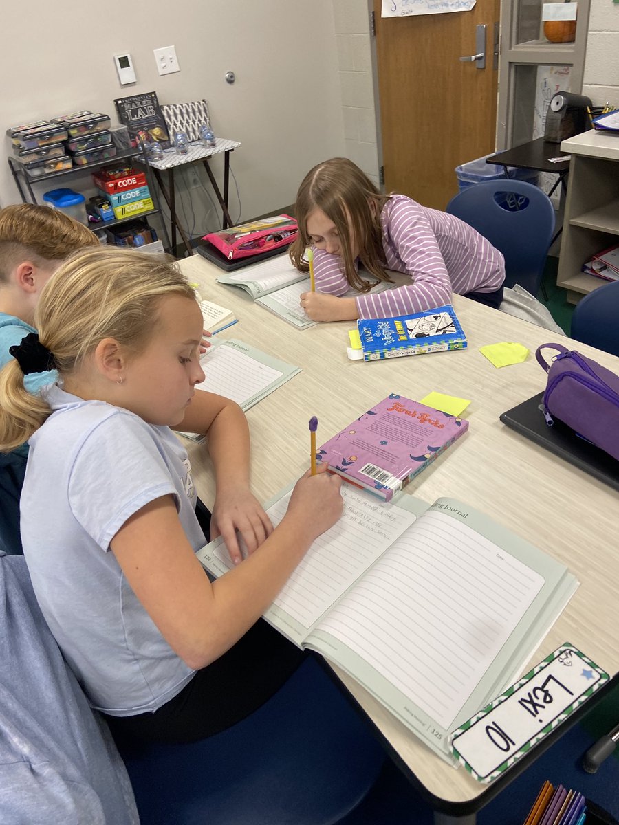 Jennifer Baggette (@picabojc) on Twitter photo Practicing making inferences by journaling about our IDR books! Loved hearing those indirect, thick questions they came up with and shared with their partners. #5Grocks #Baggetteclass #ourherd <a href="/PrincipalDubiel/">Karen Dubiel</a> Practicing making inferences by journaling about our IDR books! Loved hearing those indirect, thick questions they came up with and shared with their partners. #5Grocks #Baggetteclass #ourherd <a href="/PrincipalDubiel/">Karen Dubiel</a>
