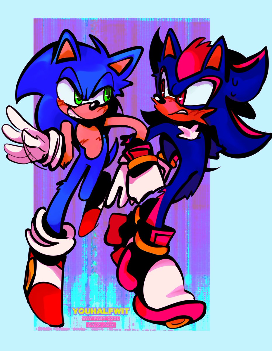 Javivi🐰 on X: Sonic, please 🦔 Take it as ship or friendship, be