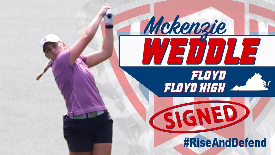 RadfordWGolf's tweet image. Welcome McKenzie Weddle to the Highlander family. 

Go Highlanders!🛡️

#RiseAndDefend